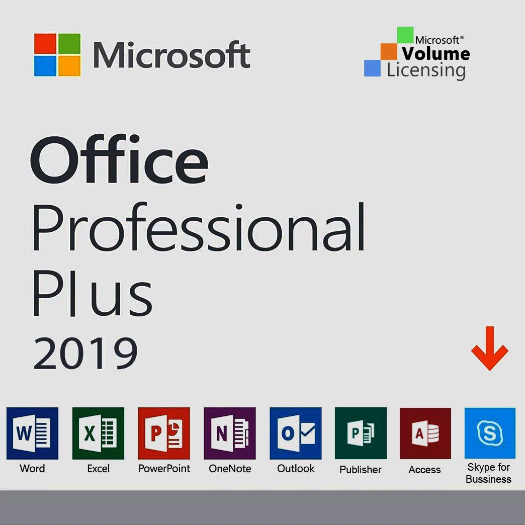 Microsoft office professional plus 2019