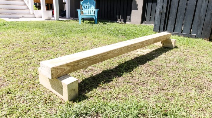 Diy balancing beam