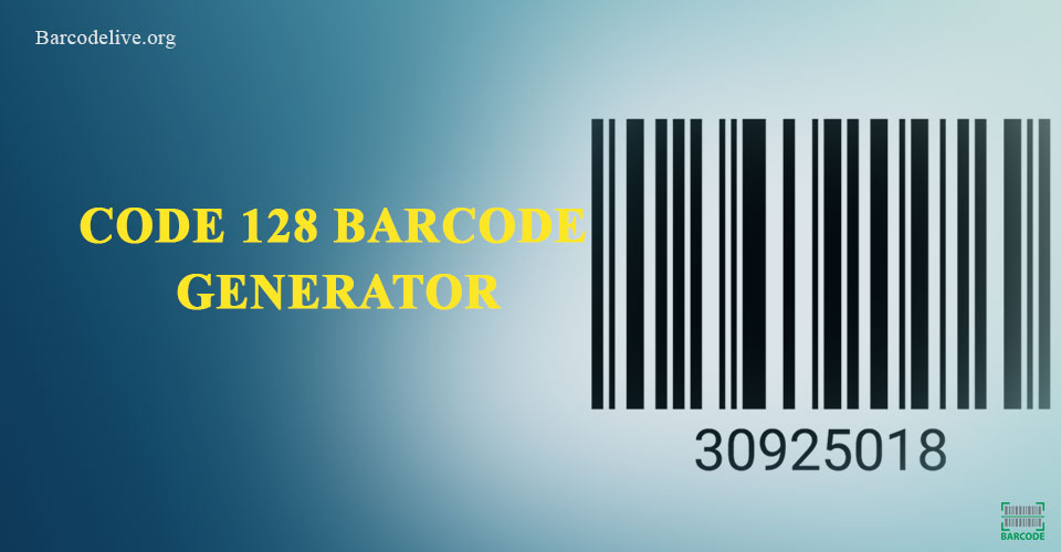 Barcode generator 128