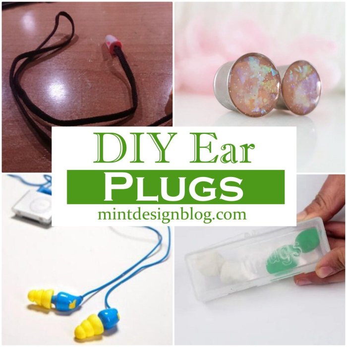 Diy ear plugs