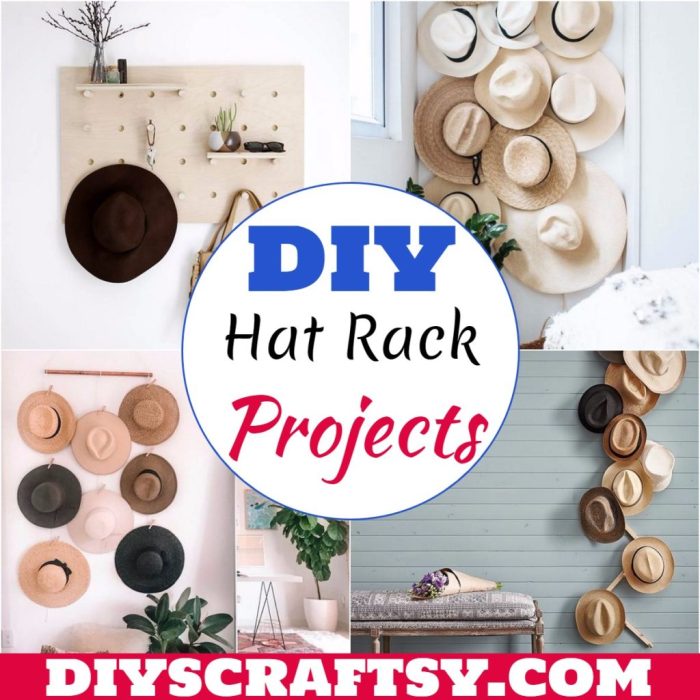 Diy hat storage