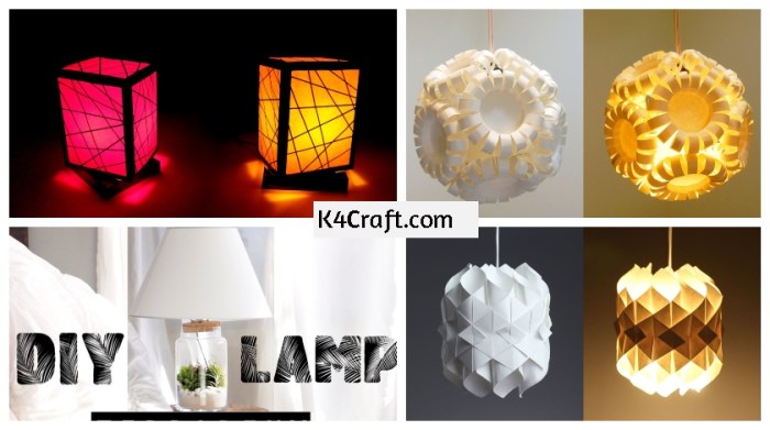 Diy lamp ideas