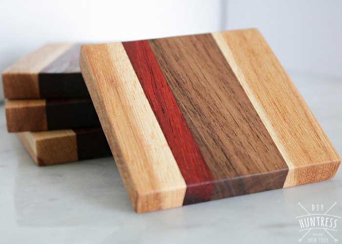 Diy coasters wood