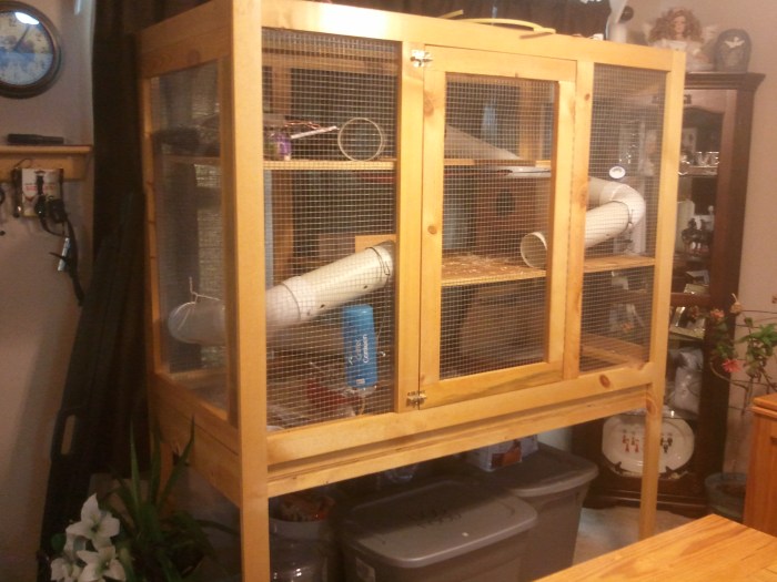 Diy ferret cage