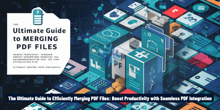 The Ultimate Guide to Efficiently Merging PDF Files Boost Productivity with Seamless PDF Integration