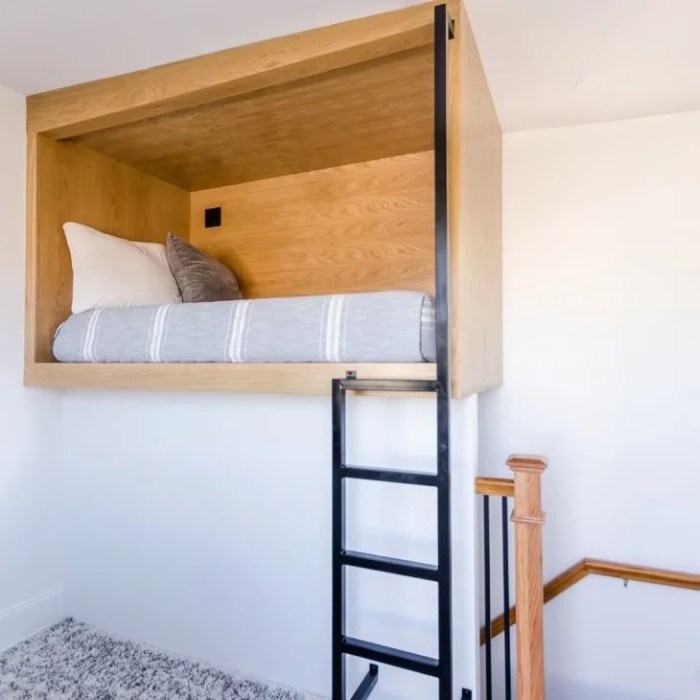 Diy lofted bed