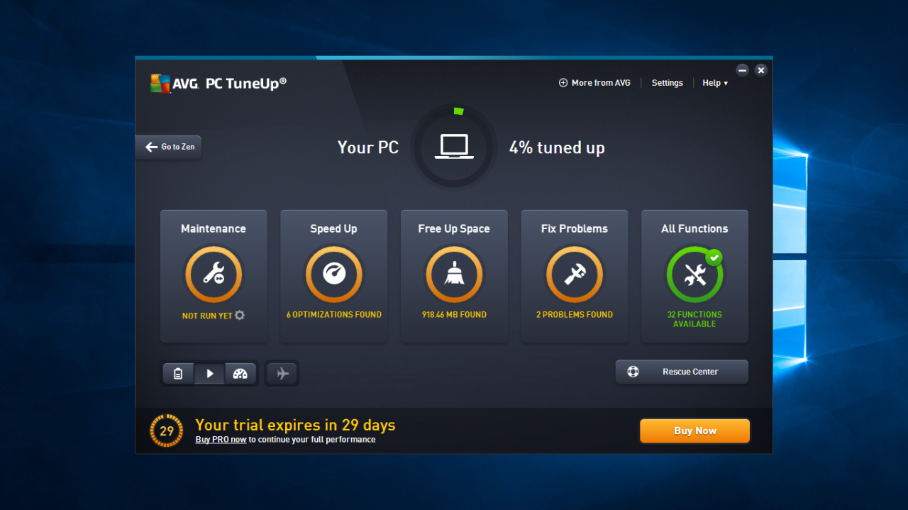 Avg tuneup