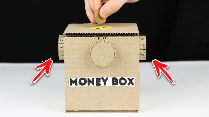 Diy money box