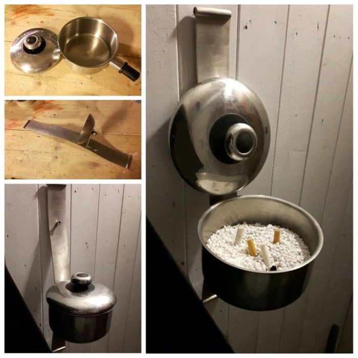 Diy ashtray