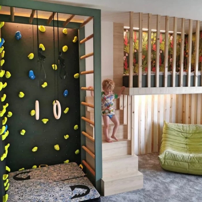 Diy climbing wall for kids