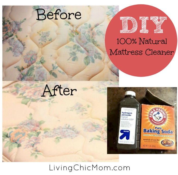 Mattress clean stains cleaning spray green apieceofrainbow vinegar diy cleaner dry get bleach baking entire surface key here naturally remove