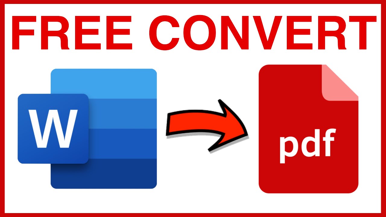 Word to pdf converter free