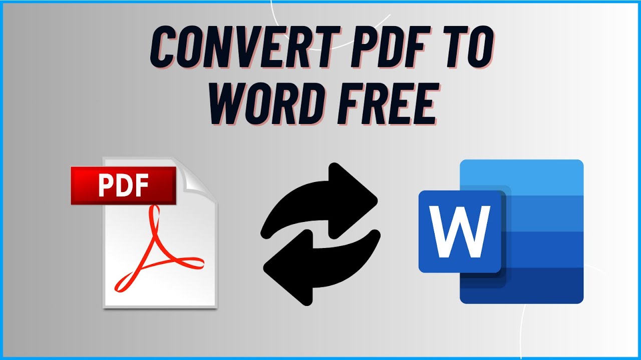 Word to pdf converter free