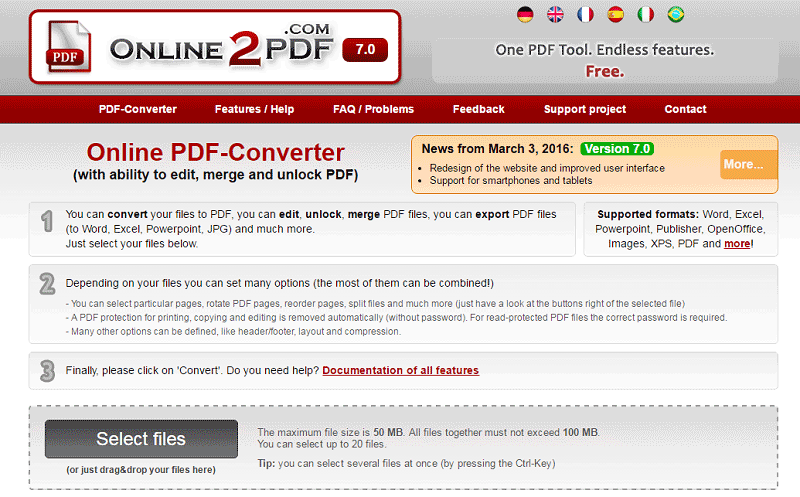 Pdf creator online