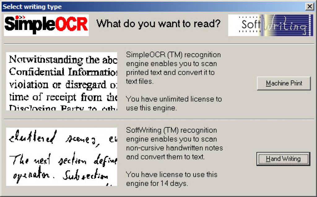 Ocr software