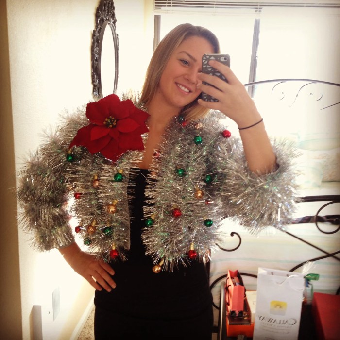 Diy christmas sweater ideas