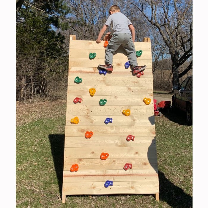 Diy climbing wall for kids